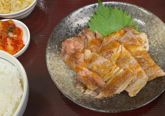 カルビ　焼肉定食