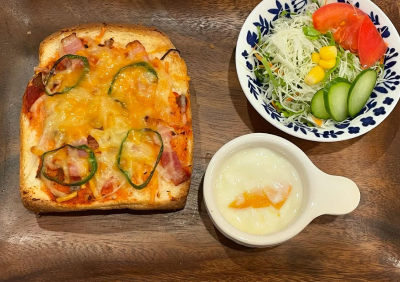 ピザトーストセット